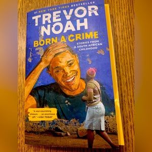 Trevor Noah Born A Crime  Stories From A South Africa. Childhood Bestseller Book